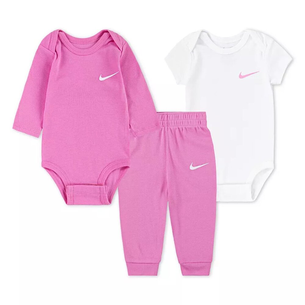 Baby Nike Bodysuits and Pants 3 Piece Set - 6 Months